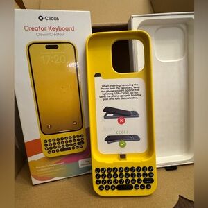 Clicks Keyboard for Creators - Transform your iPhone 15 Pro into a mini laptop!